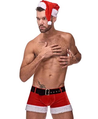 Male Power St. Dick эротический костюм Санта-Клауса - L/XL