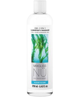 MIXGLISS Nuru Gel masažo gelis lubrikantas (250 ml) - Laminarija