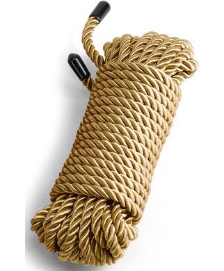 NS Novelties Bound nylon bondage rope (7,6 m) - Gold-coloured
