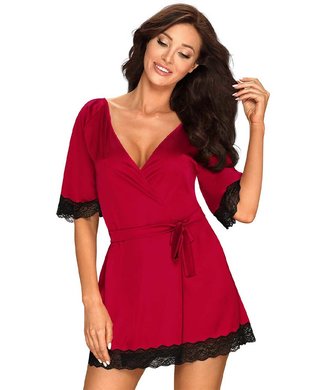 Obsessive Sensuelia red peignoir - S/M