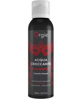 Orgie Acqua Croccante masažo putos (150 ml) - Braškė