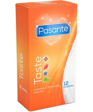 Pasante Taste kondoomid 3 / 12 / 144 tk - 12 tk