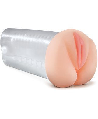 Pipedream PDX Extreme C-Thru masturbaattori - Vaalea ihonväri
