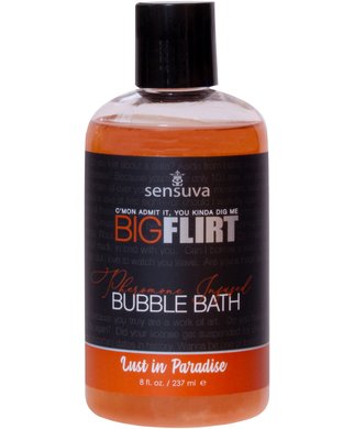 Sensuva Big Flirt afrodīziju vannas putas (237 ml) - Lust In Paradise