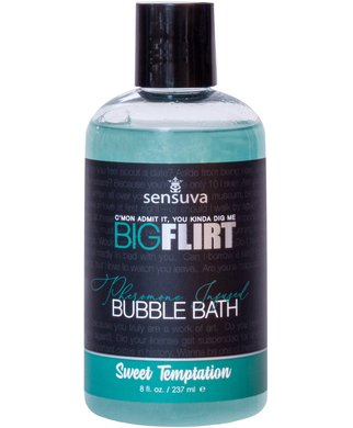 Sensuva Big Flirt Aphrodisiac Bubble Bath (237 ml) - Sweet Temptation