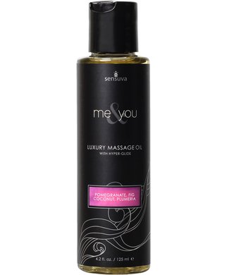 Sensuva Me & You afrodīziju masāžas eļļa (125 ml) - Granātābols un plumērija