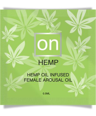 Sensuva ON Hemp масло повышающее чувствительность для женщин (0,5 / 5 мл) - 0,5 мл