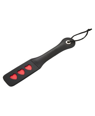 Sportsheets Leather Impression Paddle - Hearts