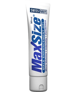 Swiss Navy Max Size stimulējošs gels erekcijas veicināšanai (10 / 150 ml) - 10 ml