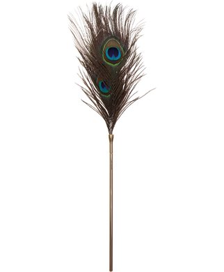 Taboom Dona peacock feather tickler - Gold-coloured