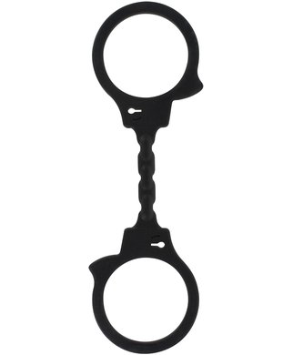 Temptation Unboxed silikonikäsiraudat - Musta