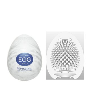 Tenga Egg Stretchy Portable Male Masturbator - Stronger-Misty