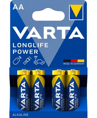 VARTA AA baterijas (4 gab.) - Longlife Power