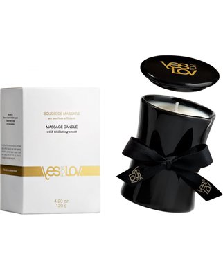 YESforLOV scented massage candle (120 g) - Titillating