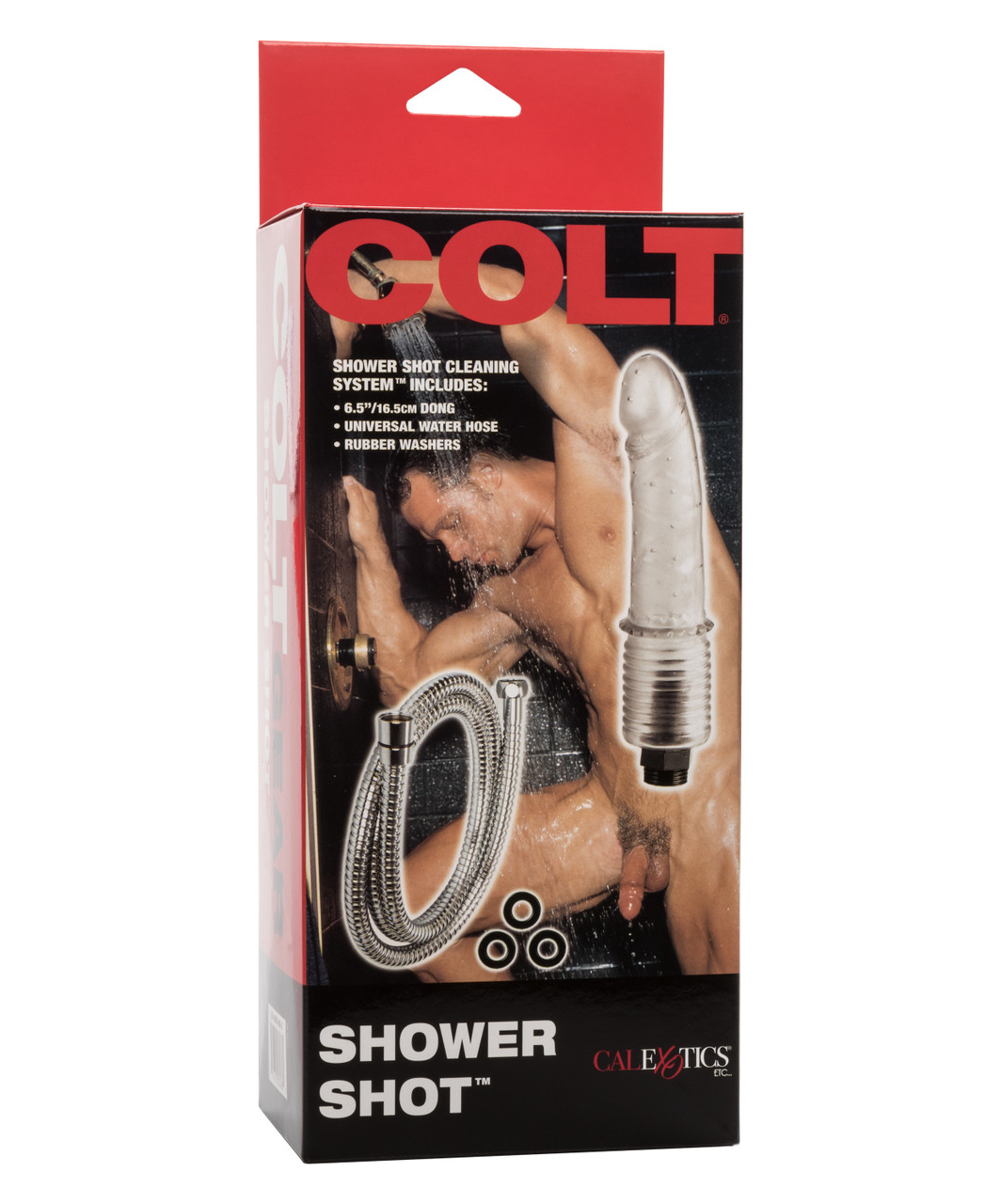 Colt Shower Shot dušo žarna su dildo antgaliu