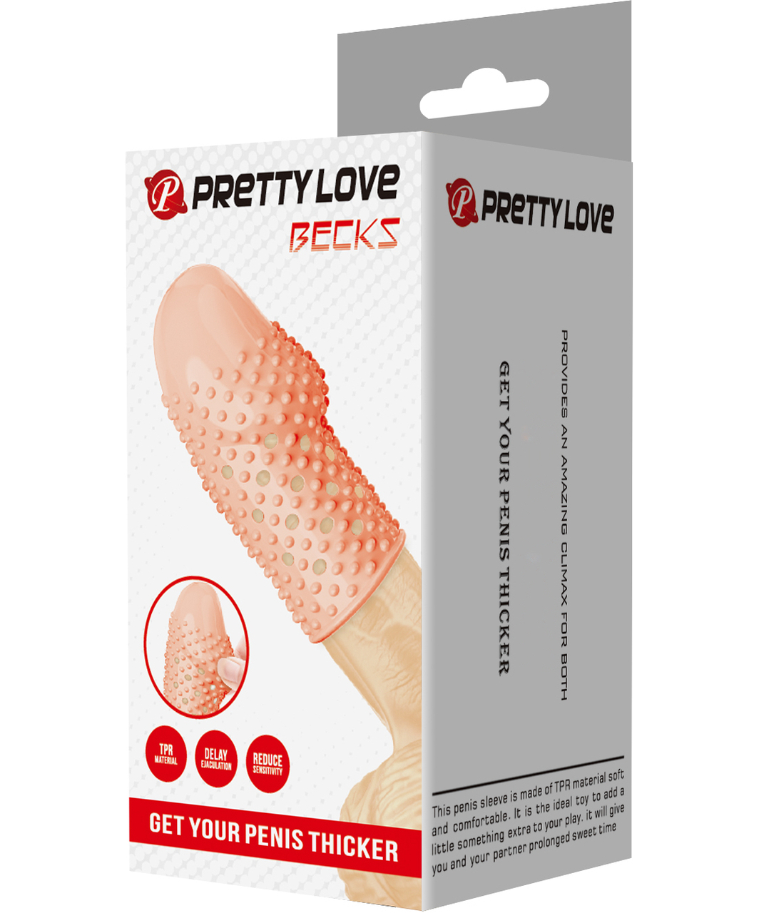 Pretty Love Cockhood Pepper nakładka na penisa