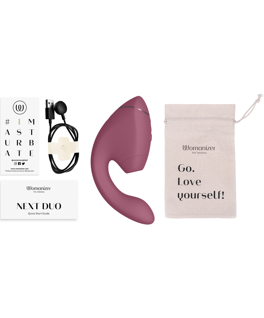 Womanizer Next Duo G-Spot & Clitoral 3D Pleasure Air Stimulator