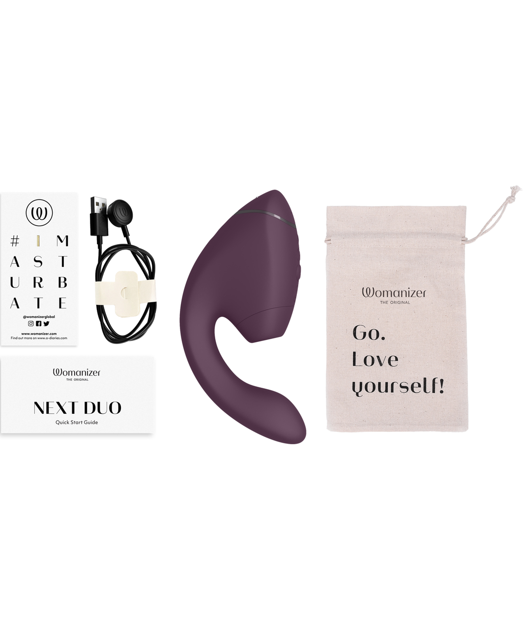 Womanizer Next Duo G-Spot & Clitoral 3D Pleasure Air Stimulator