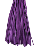 Let's Play purple suede flogger